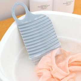 Portable Mini Washboard for Travel & Business Trips Hand Wash Gray 10ea