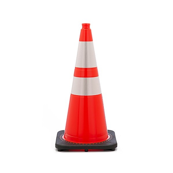 JBC Safety Plastic RS70032CT3M64 Revolution Series 28" Traffic Cone Wide