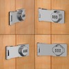 Keyless Combination Lock 3-Digit Combination Lock for Doors & Drawers