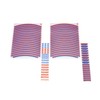Kitaco 000-0900300 Rimline Seat, Red/Blue, Recommended for 14-inch Wheels