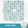 Mofonky Shower Mat Non Slip: 31 x 31 Inch Shower