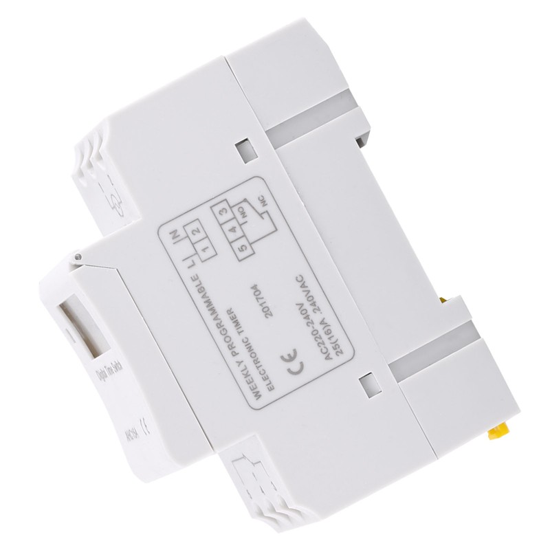 LCD Display Weekly Programmable Electronic Relay Time 16 ON and