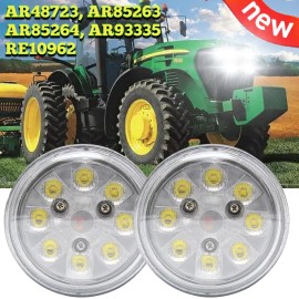CHUSYYRAY 2X LED Sealed Hi/Lo Beam Work Light AR48723 For John Deere Cotton Picker 9910