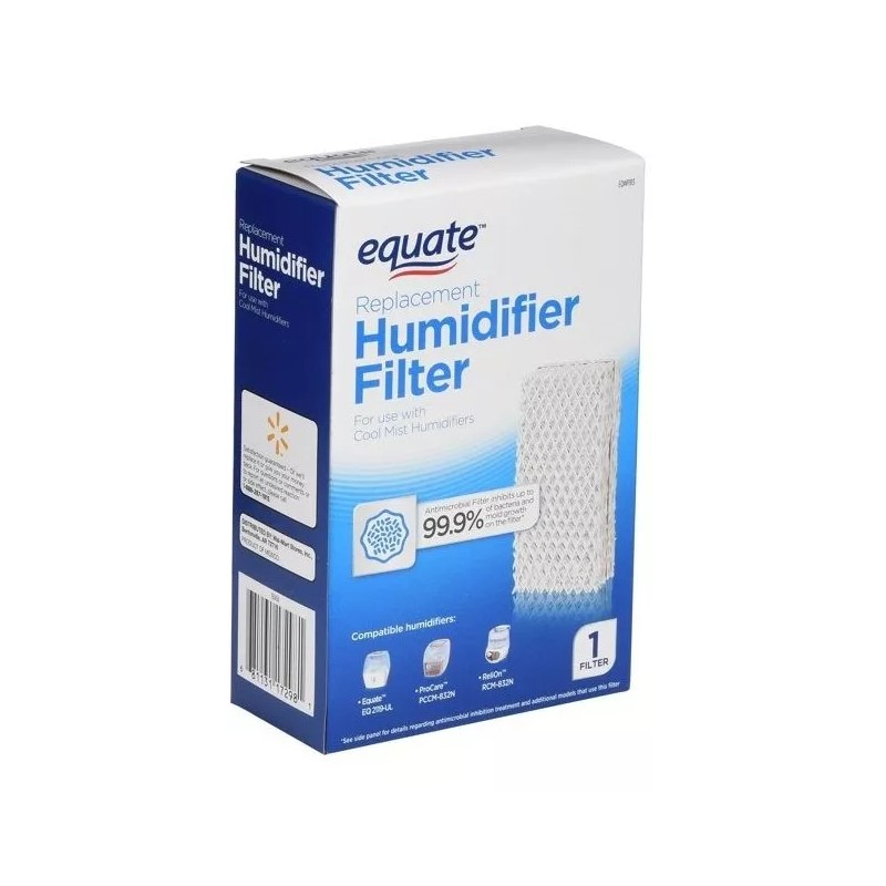 Equate Reemplazo Del Filtro Humidificador Niebla Fria 1pz