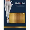 Bellivalini Women's Short Cotton Leggings BLV50-200, brown