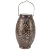 Hanging Solar Lantern Hollowed Out Chrysanthemum Shadow Lantern Retro Garden