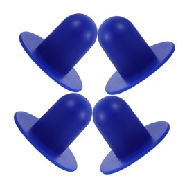 ORFOFE 4pcs Durable PVC Pool Strainer Hole Plug Above Ground Pool Replacement Stopper Easy Installation Strong Safe Design