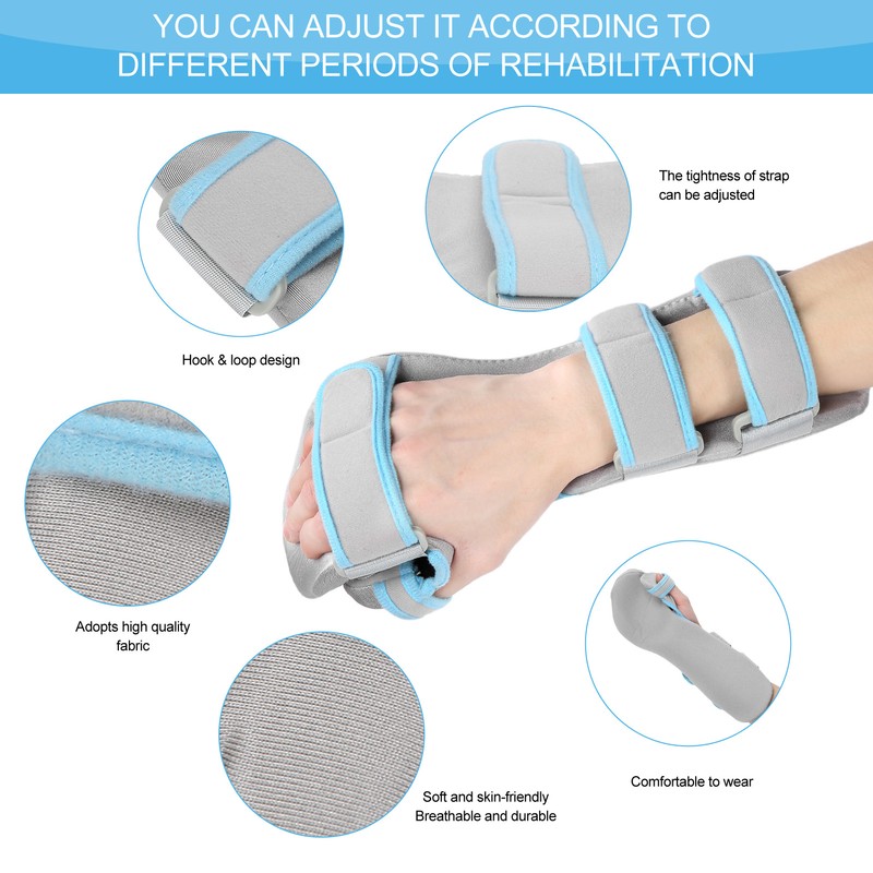Adjustable Wrist Fixation Board Brace Fracture Recovery Hand Wrist Support
