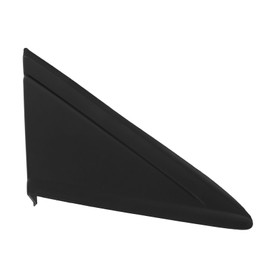 Moldura Triangular para Espejo Retrovisor, Cubierta Triangular para Espejo Retrovisor, Decoración Triangular de Esquina Lateral de Espejo Frontal Negro, Compatible con Escape