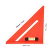 Triangle Ruler，Plastic Composite Speed Square Layout Tool, Triangle Ruler 45