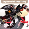 YAPKOLV Engine Stop Switch Rope, Emergency Stop Switch Quickstop for