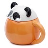 Puckator Ceramic Cup with Shaped Lid - Panda - Sweet