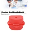 Dental Simulator Manikin Phantom Head Replacement Skin Soft Silicone Dental