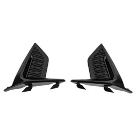 Fronimo Fog Light Cover Compatible with Lexus IS300 IS350 2021-2022 Fog Lamp Cover Left and Right Side PC Black