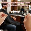Professional Black Carbon Fiber Barber Combs，Fine and Wide Tooth Teasing