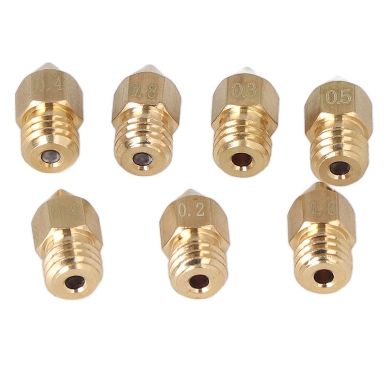 35 Pcs Set 3D Printer Nozzle Cleaning Kit MK8 Brass