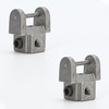 2Pcs Scroll Saw Blades Holders Conversion Kit, Universal Pin-Less Adapter