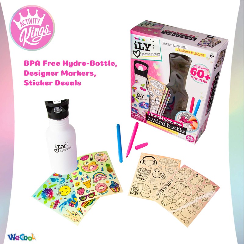 iLY ACTIVITY KINGS Insulated Hydro Water Bottle With Straw For