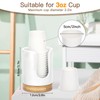 Soleebee Ceramic Bathroom Cup Dispenser, Hold 3 oz Mouthwash Cup