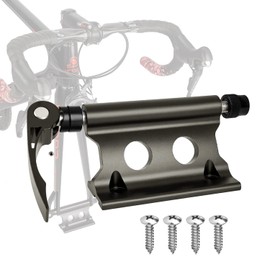 IIRC Bicycle Fork Mount with Quick Release Aluminium Alloy Bicycle Front Fork Transport Bracket for Truck and Trailer