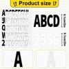 6 Sheets Iron on Letters,306 Pcs 2 Inch Iron on