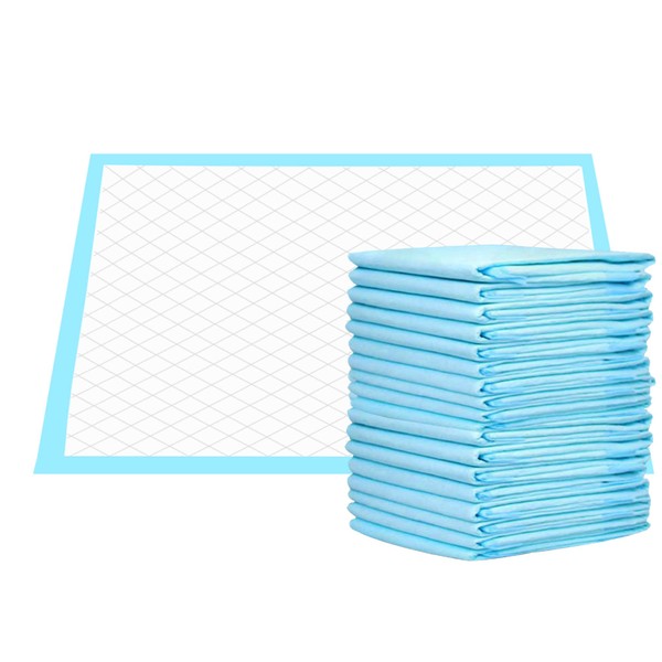 32 Pack Disposable Bed Pads 24" x 36" Heavy Absorbency Incontinence Pads Quilted Fluff and Polymer Underpad Bed Cover Chux for Bedwetting Incontinence Furniture Waterproof Pets Pee Pads