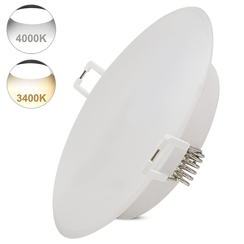 Homdec 4.5-Inch RV Puck Light, 12 Volt RV LED Recessed