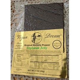 Vegan Dream Jerky - Original Hickory Pepper, 6 Pack