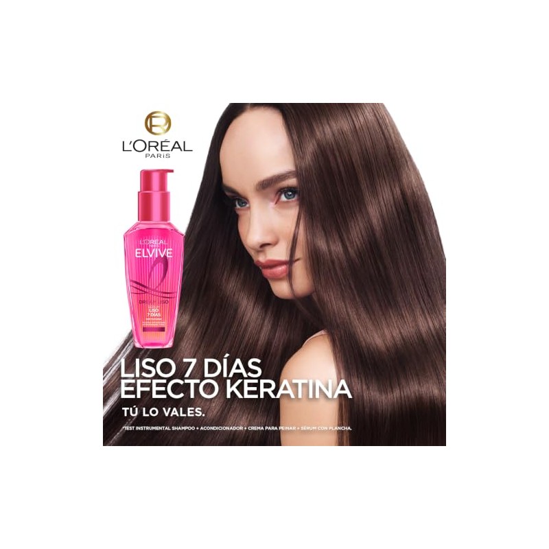 LOréal Paris Dream Liso Shampoo 680ml Acondicionador 680ml Serum Capilar