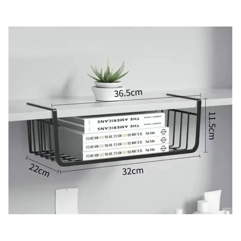 Closiq Closet Hanging Organizer Shelves – Multi-Tier Space Saving Clothes