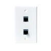 BOPLAT 2 Port Ethernet CAT7 Wall Plate Female to Female