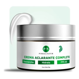 Pureza Natur Crema Facial Aclarante Para Pao En Cara Y Cuerpo Con Fps30  Humecta Y Aclara La Piel Desvanece Arrugas Y Repara Cutis Face Repair 25 50g 