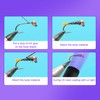 EDSRDXS Fly Tying UV Glue UV Bonding & Welding Combo