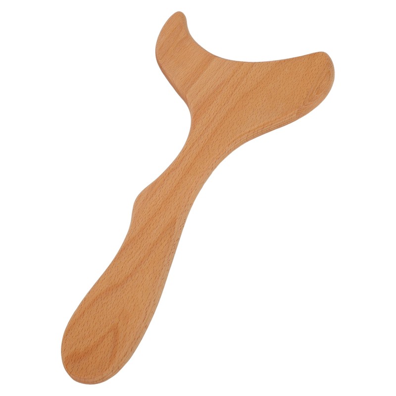 Gua Sha Board Men Women Wooden Ergonomic Muscle Relaxation Scraping