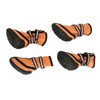 Dog Boots Waterproof Prevent Slipping Reflective Adjustable Outdoor Dog Shoes