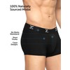 XYXX Men's Ace Micromodal Regular Fit Solid Antimicrobial Swimming Trunks