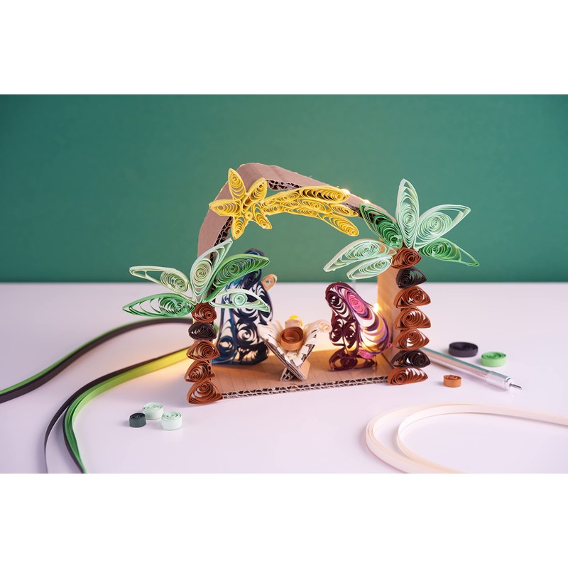 VBS Quilling Paper Embossing Organiser Pen 6 Pack Pen Pricking