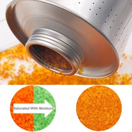 Wisesorb 900 Gram 3 Pack Dehumidifiers for Home, Rechargeable Gun Safe Dehumidifier, Gun Safe Accessories 2 LBS Dehumidifier for Basement, Closet, Garage, Safe, Car, Moisture Absorbers Desiccants