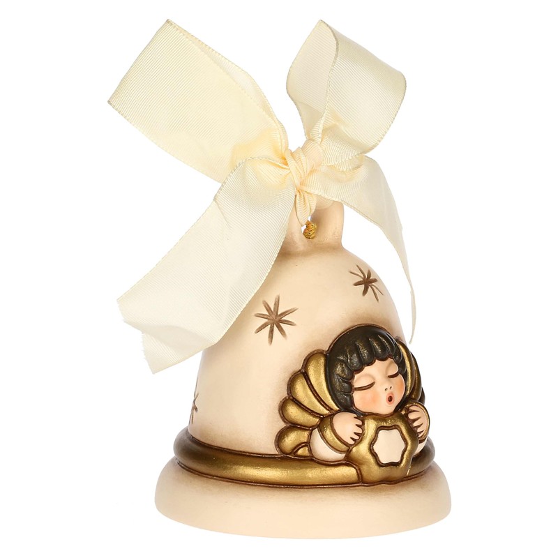 THUN - Limited Edition 2024 Bell with Angel Ceramic Champagne,