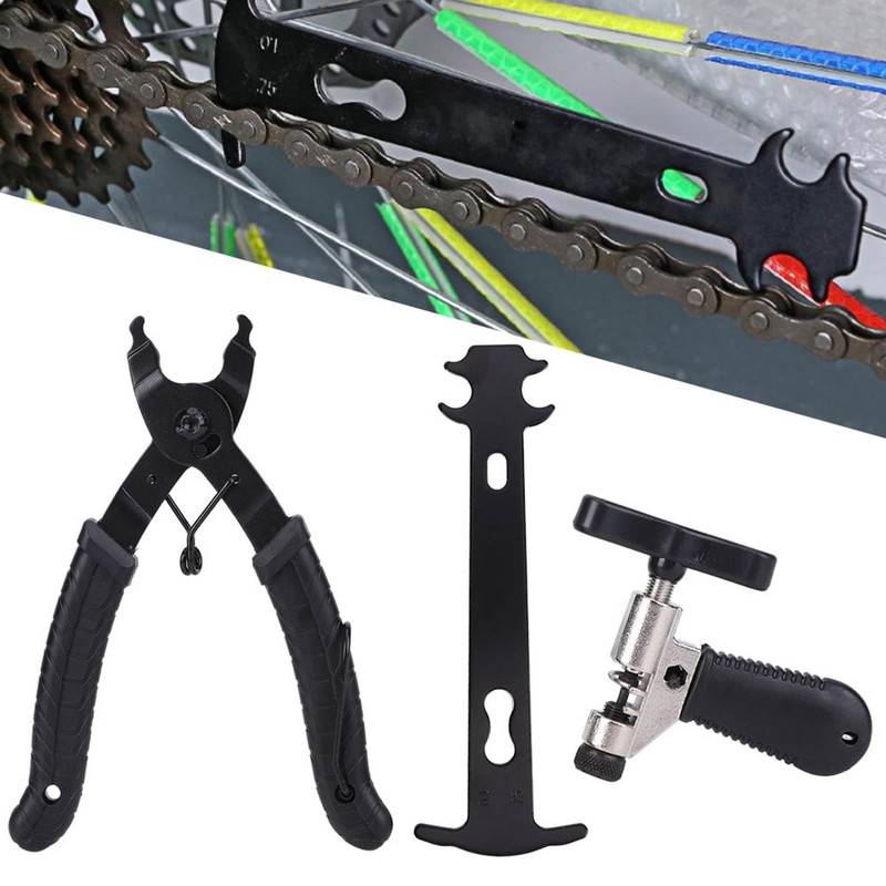 Herramientas de Extracción de Cadena de Bicicleta, Accesorios de Reparación