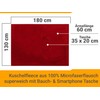npluseins Coral Fleece Blanket - The Original with Sleeves &