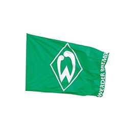 Werder Bremen Uni Fan Merchandise Hoisting Flag Large 300 x 200 cm Green L
