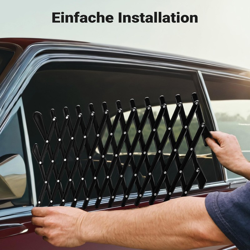 Fudajo Dog Guard for Car Windows 17.7 x 24 cm,