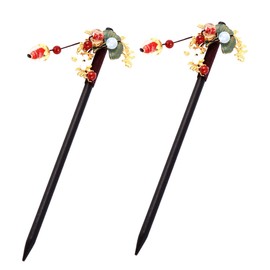 FOMIYES Hair Fork Headdress Hair Stick Set of 2 for Women Vintage Chic Style