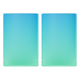 100 bolsas de embalaje planas con cierre térmico de aluminio con muesca de desgarro para muestras de alimentos, arte y manualidades, embalaje de bolsas ciegas (azul mate, 4.7 x 7.1 pulgadas)