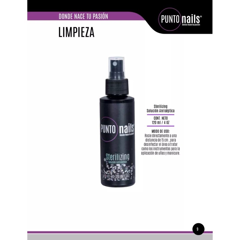 Punto Nails Kit Para Manicura Básico Punto Nails