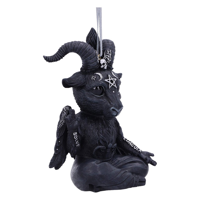 Nemesis Now Cult Cuties Baphoboo Hanging Ornament, Black, 11cm, Birthday