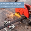 Adjustable Support Frame for Cutting Machines, Foldable Cutting Machine, Standing,