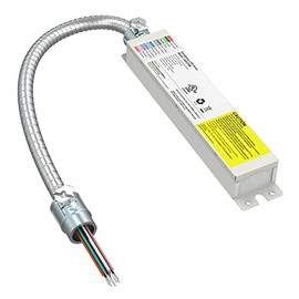 OSTEK 20W LED Light Emergency Driver 100-247V AC, 175V DC Rechargeable Emergency Backup Battery, UL Listed, 5-Year Warranty, Emergency Time 90 Min Power Suply for Panel Light, Linear Light (1-Pack)