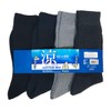 Socks Marche Men's Mesh Knitting Business Socks, Set of 4,
